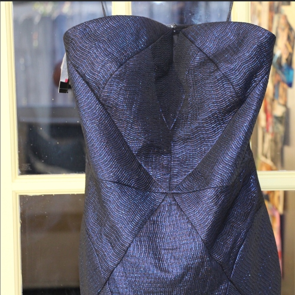 Metaphor Jacquard Cocktail Dress